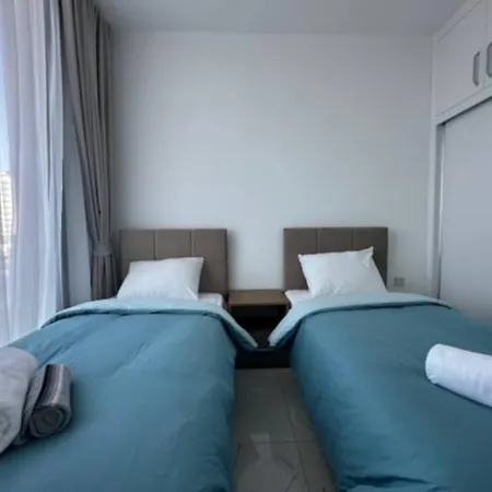 Apartmán Suncity 23, Spacious 2-bedroom, 1 -bathroom Luxury By Myguest Cyprus *